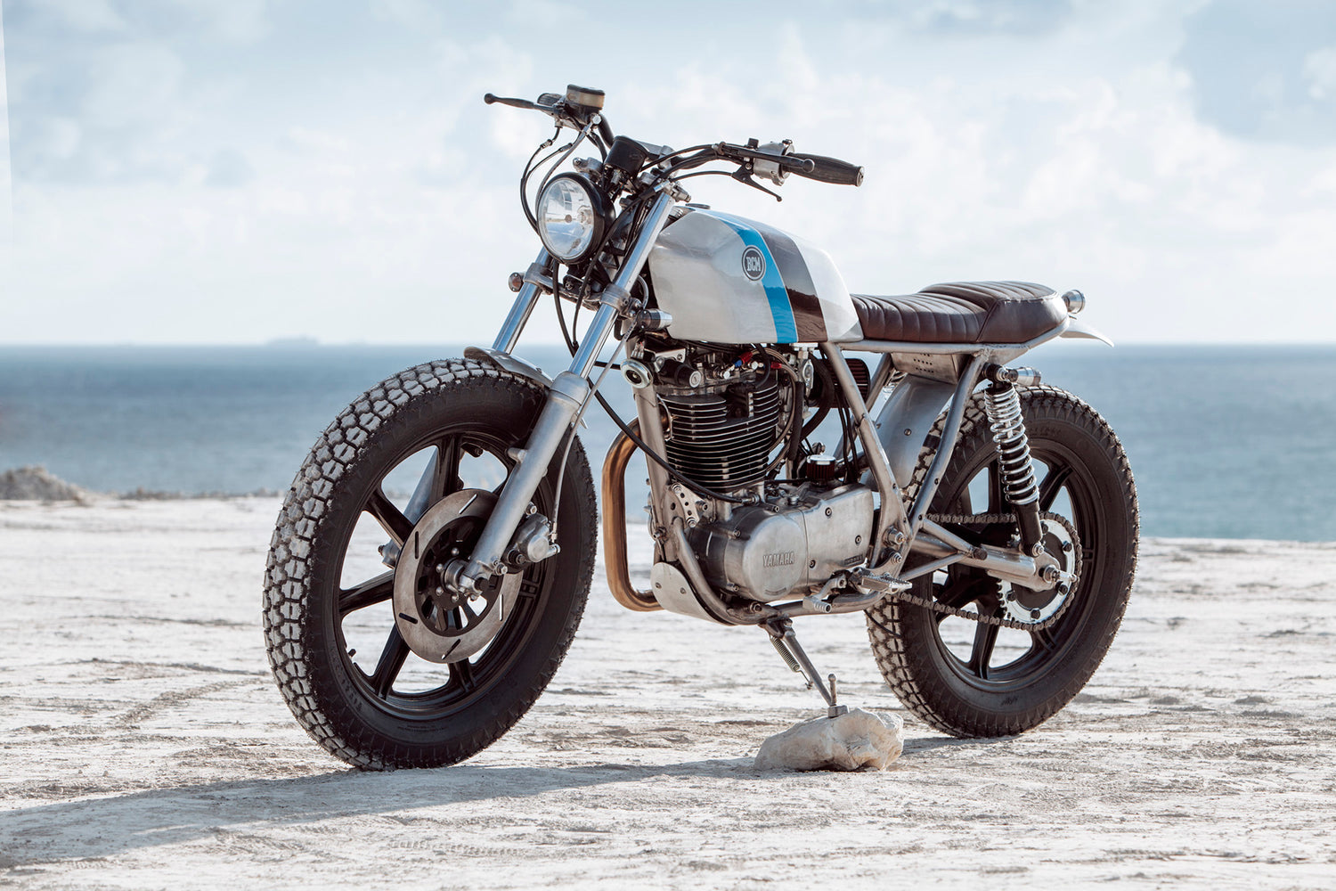 Yamaha SR500 1982 Scrambler kite tracker