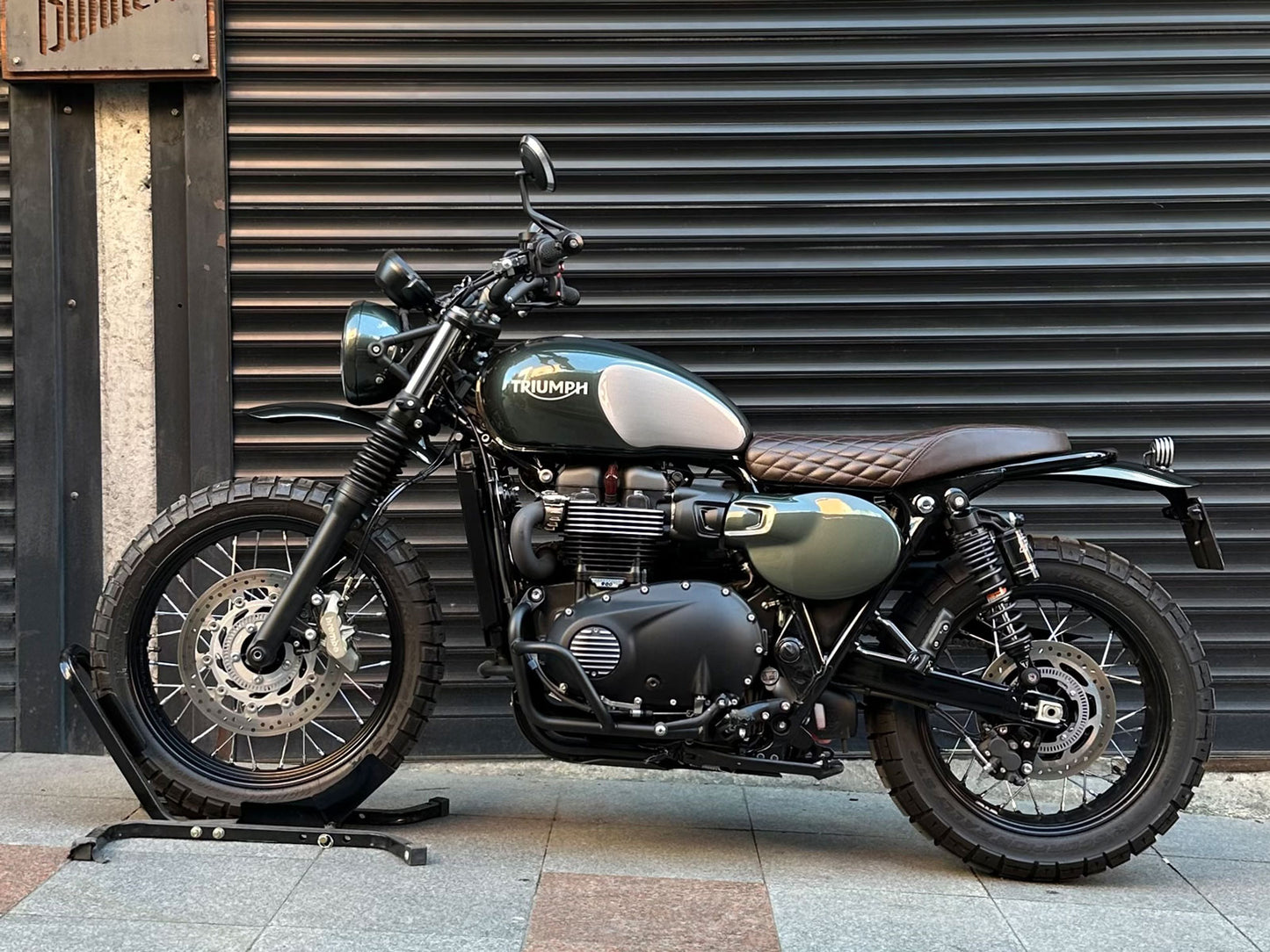 Triumph Street Scrambler High Fender