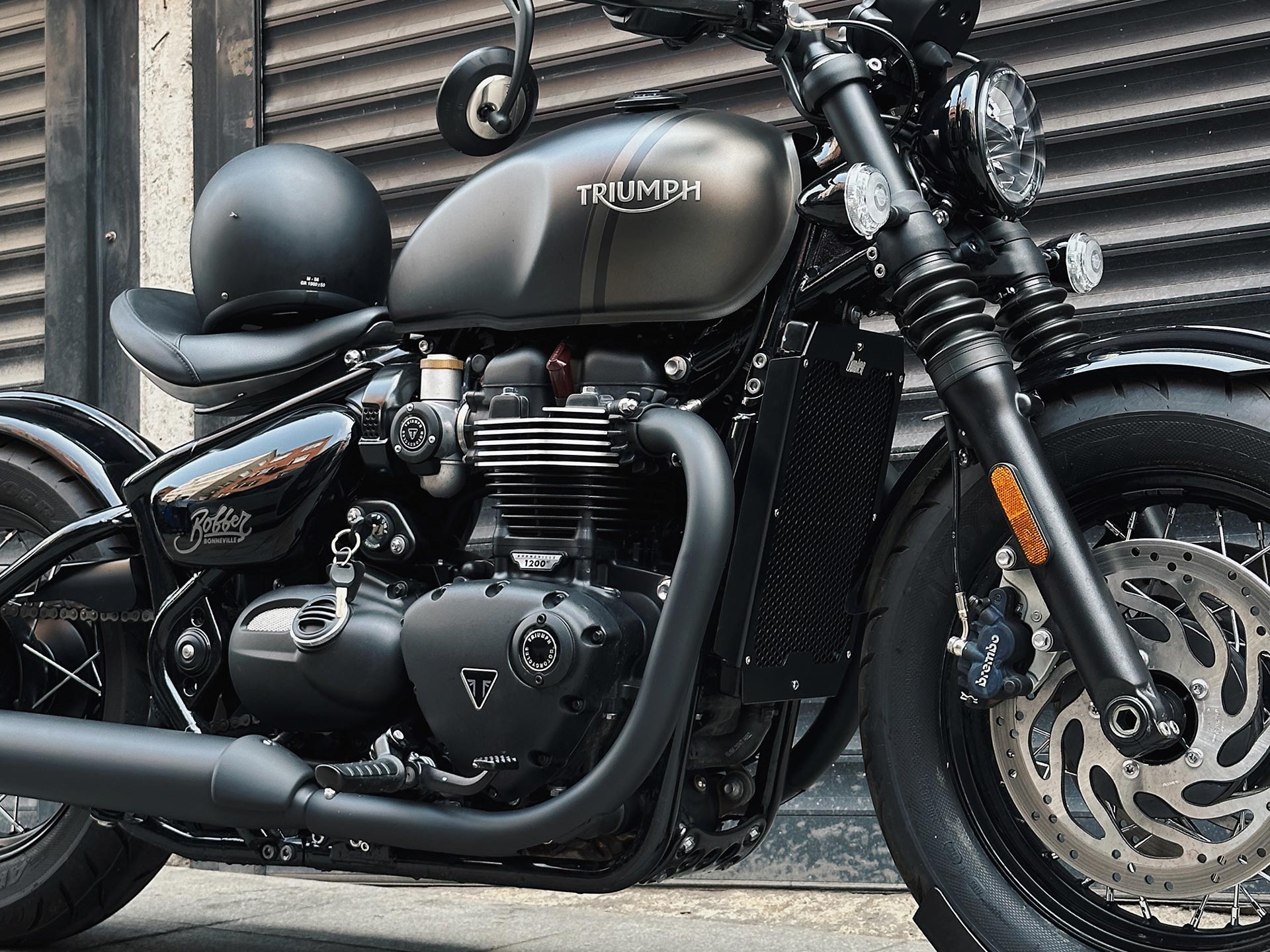 Triumph Radiator Guard 1200 Bobber