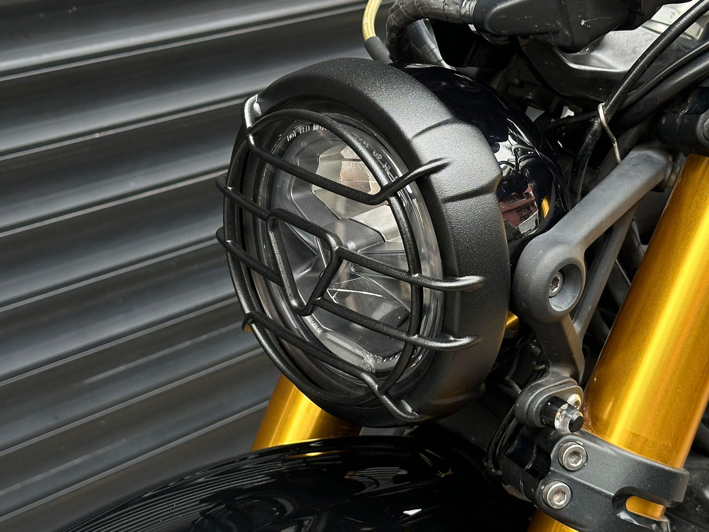 Triumph 1200 Headlight Protection Grill / Guard