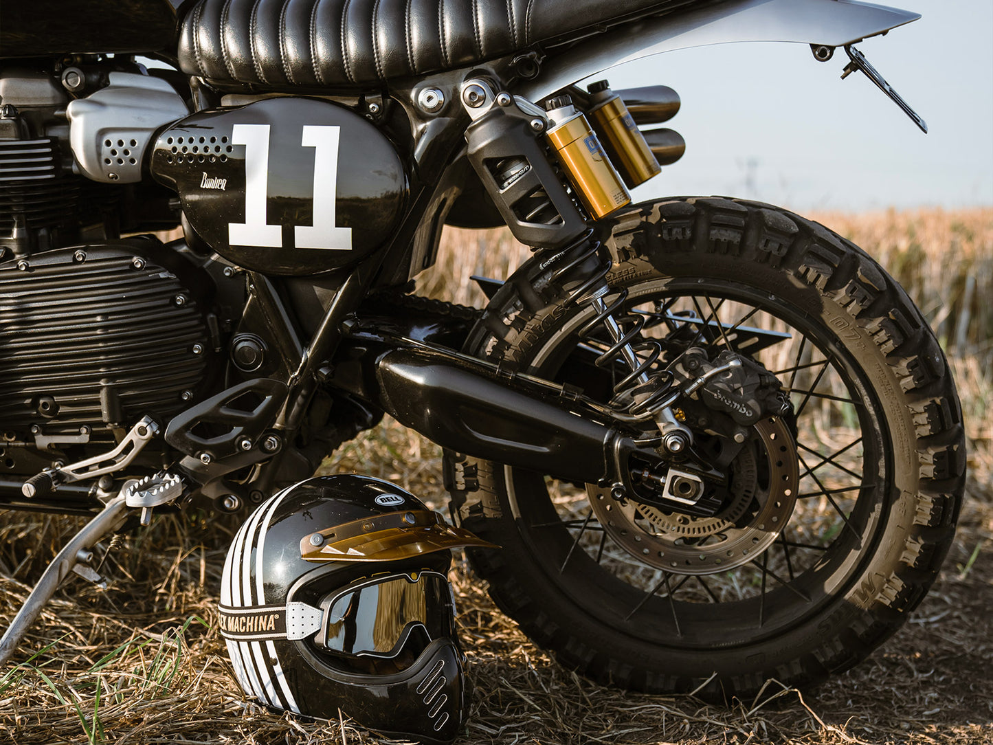 Triumph 1200 XE X C Number Plate Side Cover