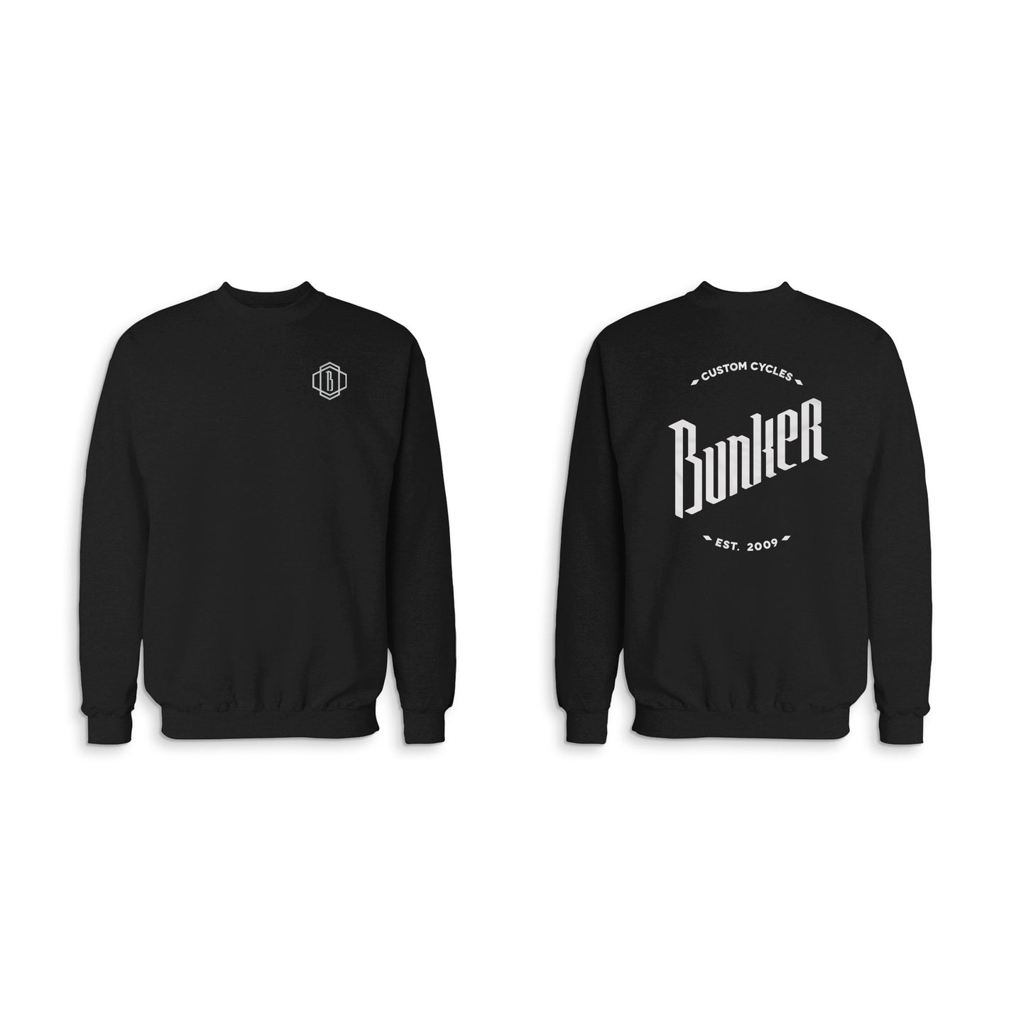 Black Classic Bunker Logo Sweatshirt