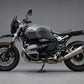 Bmw r ninet headlight with a dark background custom Front fairing, front fender and Rear fender Left side view