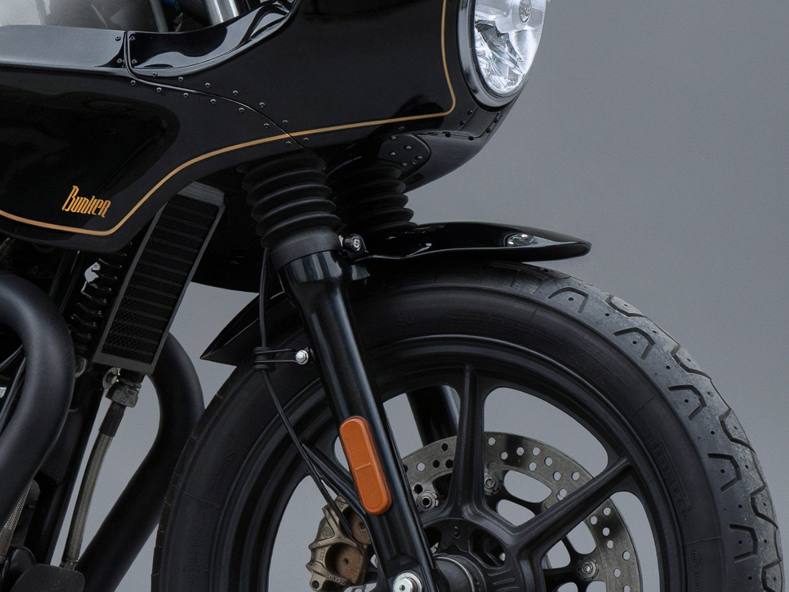 Royal Enfield Continental GT 650 Slim Front Fender – Bunker Custom