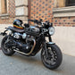 Triumph Speed Twin 1200 Number Plate  Side Panel Custom Racing Number Image Gallery 1 Front view