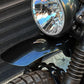 Triumph Scrambler High Fender Glossy Black Close up