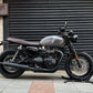 Triumph  Street Twin, Street Cup, Speed Twin900  Front Fender Slim Glossy Black Pre 2021