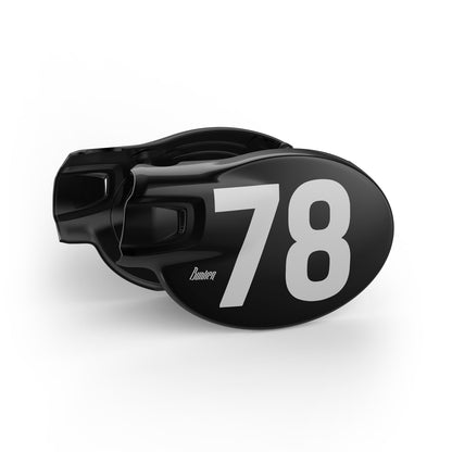 Triumph  Street Twin, Street Cup, Speed Twin900  Racing Number  PA12  Number Plate  Number  Covers  Glossy Black  2021-ON