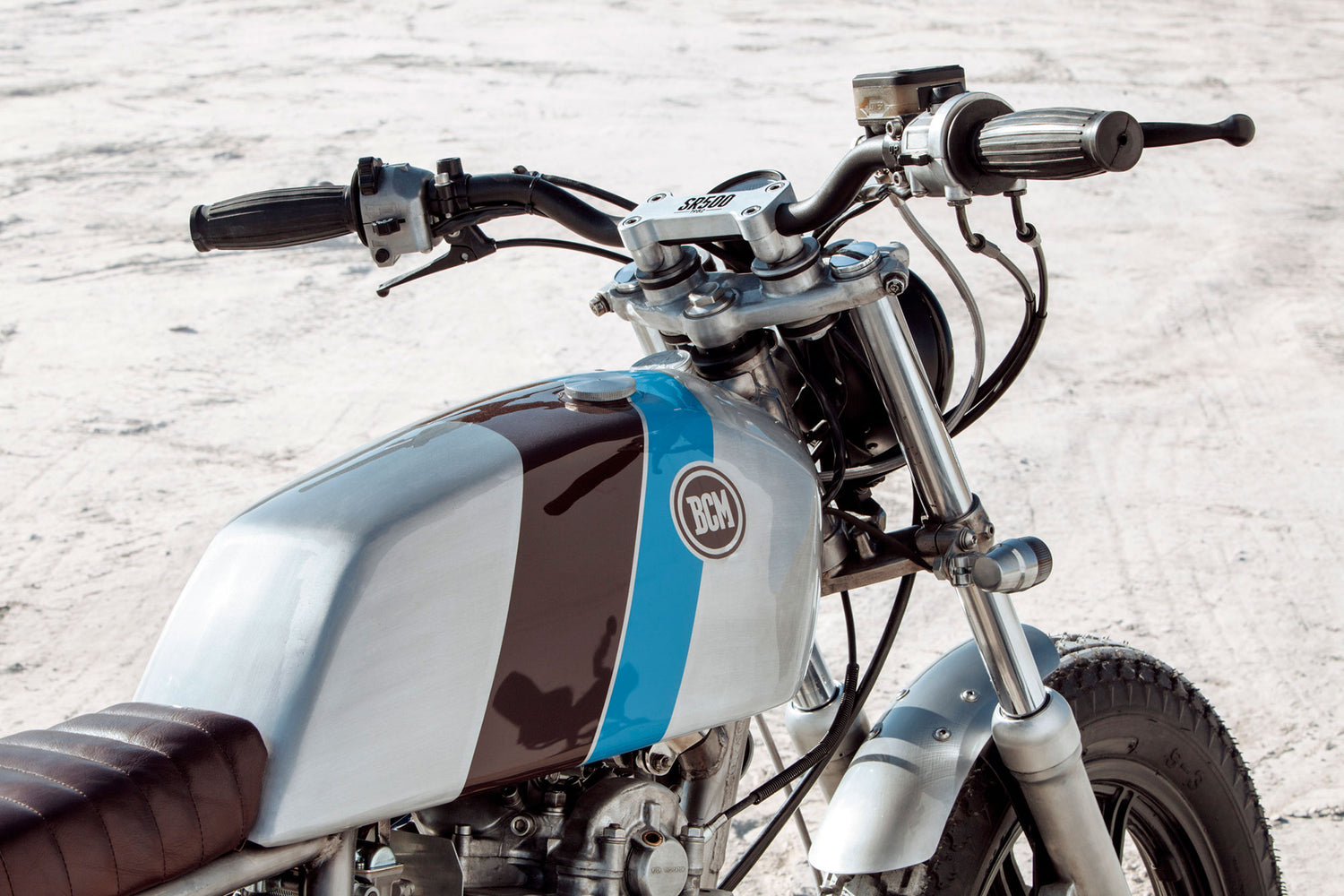 Yamaha SR500 1982 Scrambler Custom Gas tank