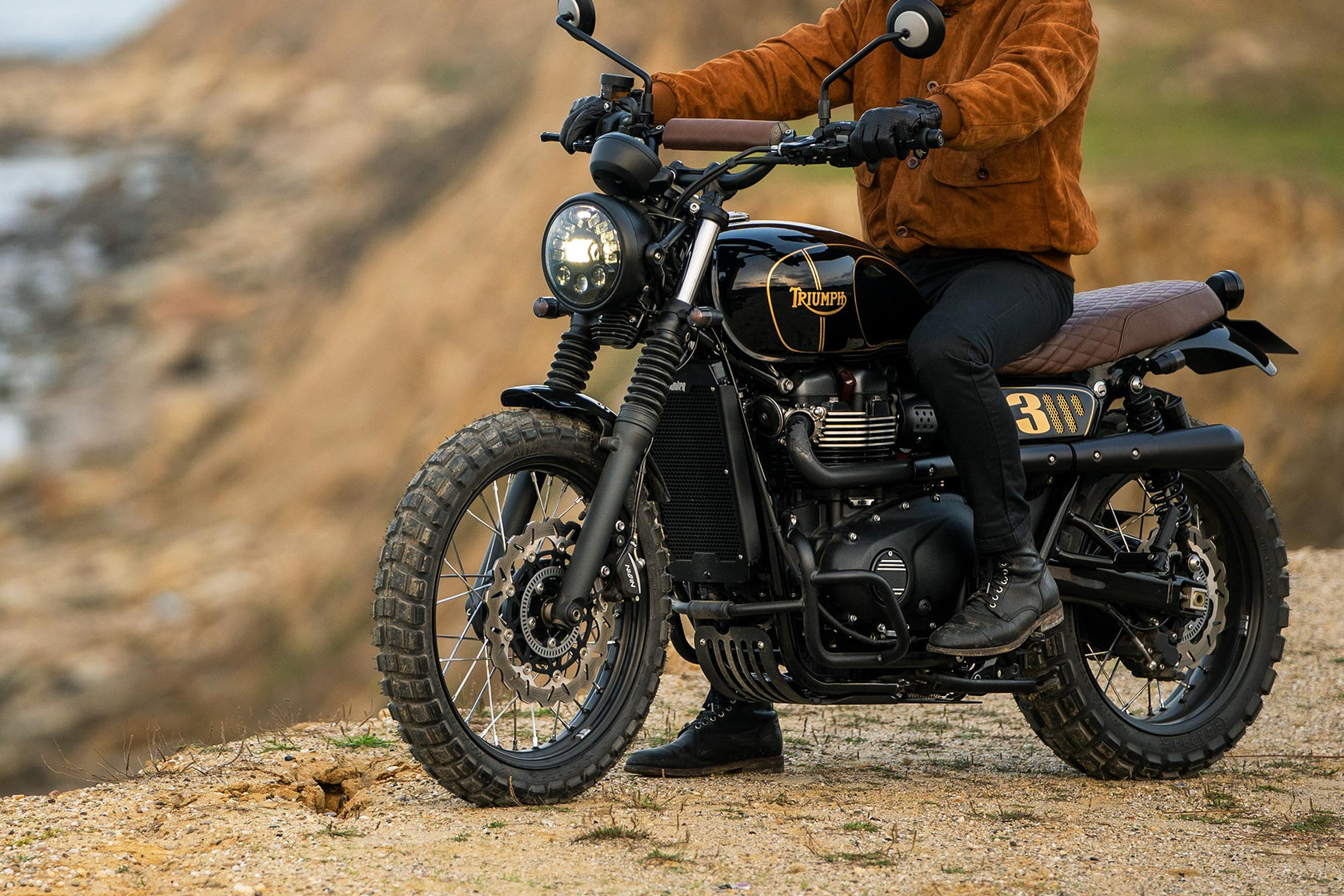 Triumph Classics Radiator Guard Small – Bunker Custom Cycles